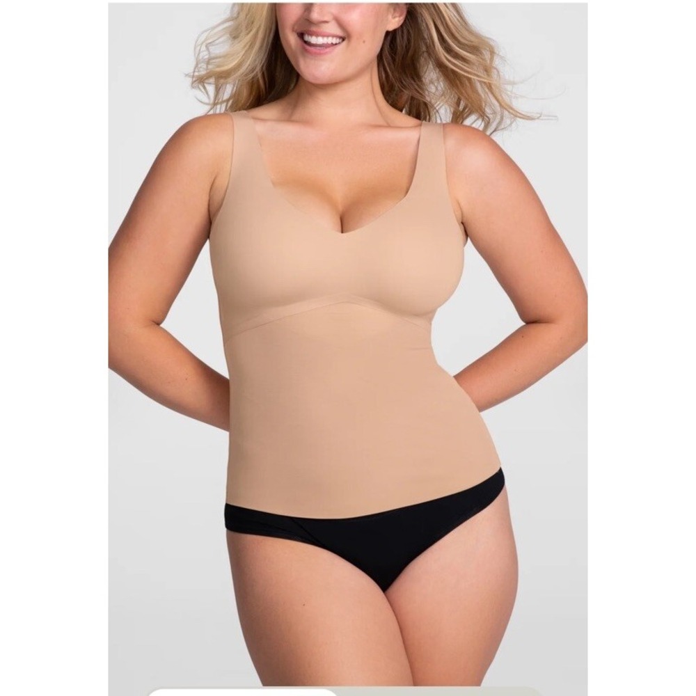 NWT Honeylove LiftWear Tank Size 3XL Sand Beige‎ Shapewear